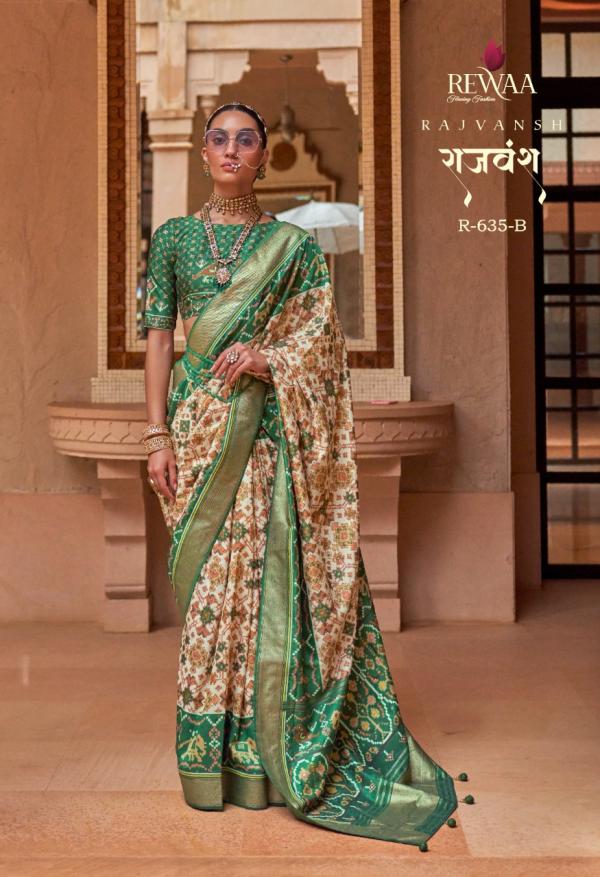 Rewaa Rajvansh Designer Patola Silk designer Saree Collection